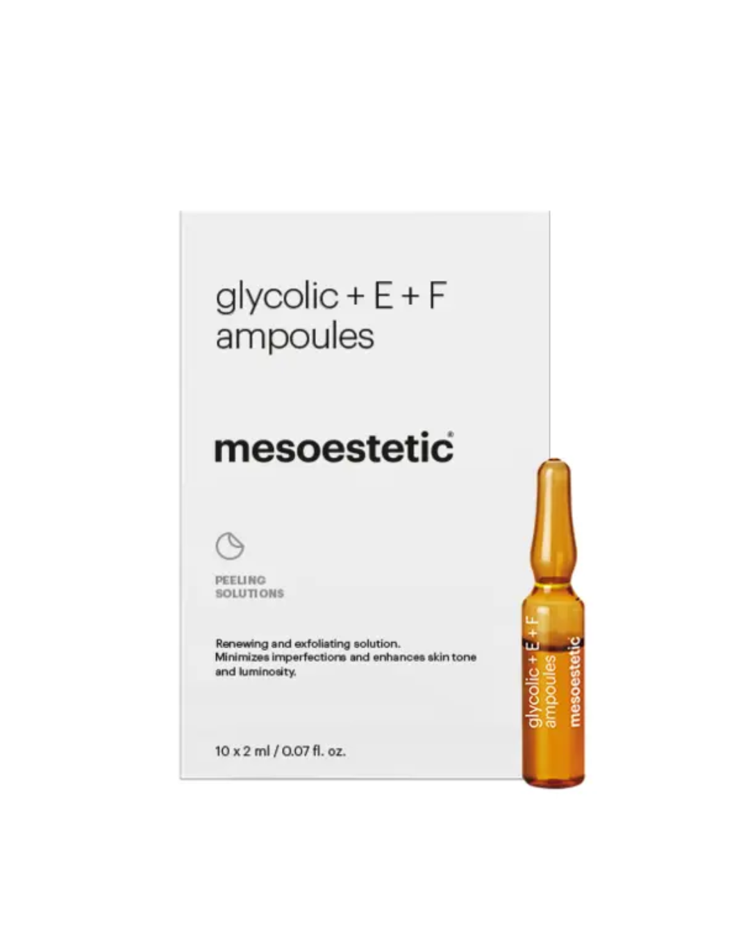 Mesoestetic Glycolic + E + F Ampoules